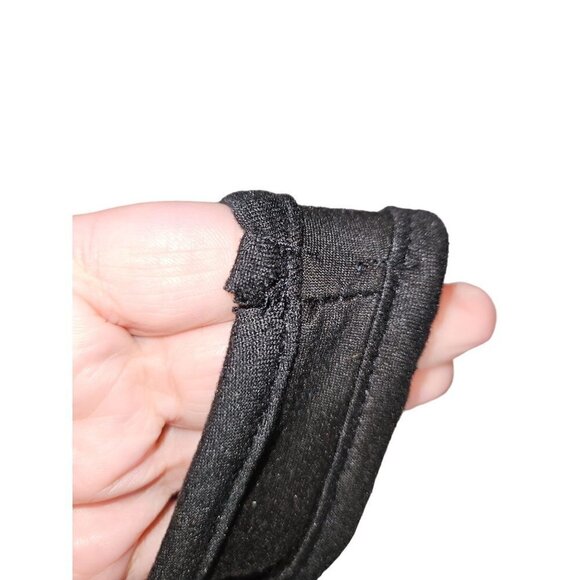 Skiva International Maxi Dress Love XL 14 16 Soft Cut Out Stretch Empire Black - Picture 10 of 15